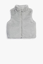 Reversible Faux Fur Vest