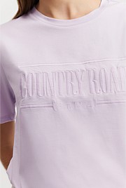 Verified Australian Cotton Heritage Embroidered T-Shirt