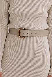 Solid Buckle Belt