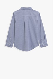 Long Sleeve Gingham Shirt