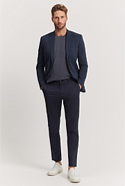 Slim Fit Cotton Stretch Blazer