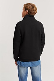 Teen Verified Australian Cotton Heritage Half Zip Sweat