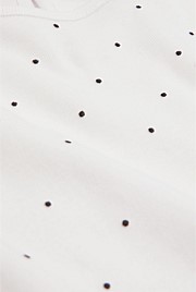 Organically Grown Cotton Pin Dot T-Shirt