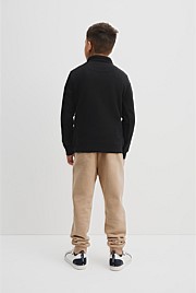 Verified Australian Cotton Heritage Half Zip Sweat