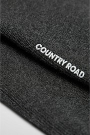 Cotton Blend Boot Crew Sock