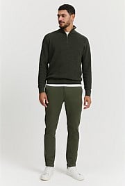 Verified Australian Cotton Tapered Fit Stretch Chino