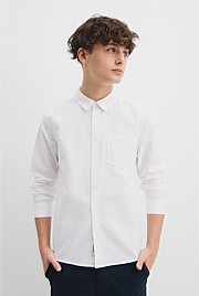 Teen Organically Grown Cotton Oxford Shirt