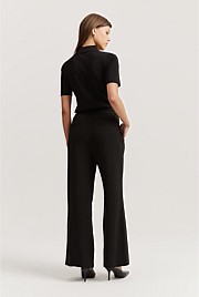 Pull-on Wide Leg Pant