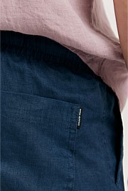 Organically Grown Linen Drawcord Short