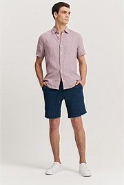 Organically Grown Linen Drawcord Short