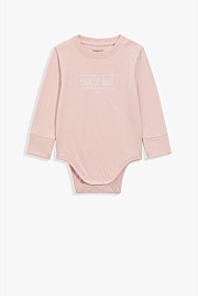 Organically Grown Cotton Heritage Long Sleeve Bodysuit