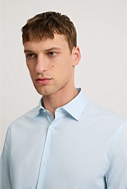 Tailored Fit Poplin Stretch Shirt