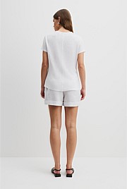 Linen Jersey T-Shirt