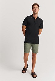 Slim Fit Stretch Pique Polo