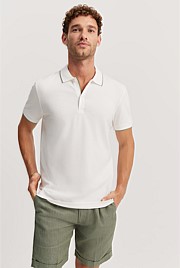 Slim Fit Stretch Pique Polo