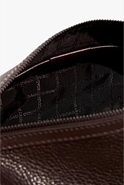 Small Leather Wash Bag