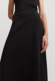 Compact A-Line Skirt