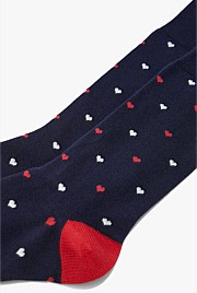 Australian Cotton Blend Heart Sock