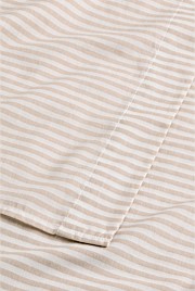 Brae Australian Cotton Stripe King Flat Sheet