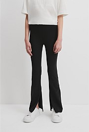 Teen Split Hem Pant