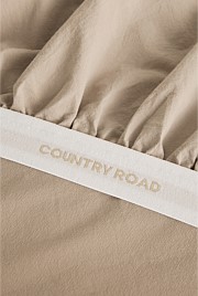 Brae Australian Cotton King Fitted Sheet