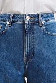 High Rise Straight Leg Jean