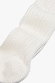 Organically Grown Cotton Blend Rib Tights