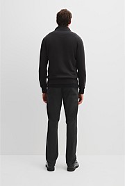 Verified Australian Cotton Half Zip Heritage Sweat