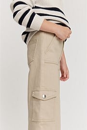 Denim Cargo Pant