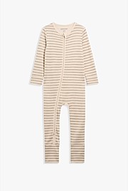 Merino Wool Stripe Jumpsuit