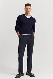 Verified Australian Merino V-Neck Knit