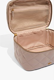 Quilted Large Cosmetic Case