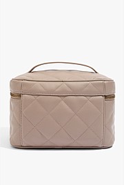 Quilted Large Cosmetic Case