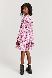 Floral Frill Dress