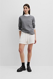 Australian Cotton Long Sleeve Slub T-Shirt