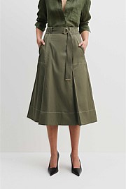 Pocket Detail Skirt