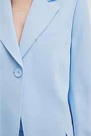 Soft Single-Breasted Blazer