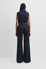 High Rise Wide Leg Jean