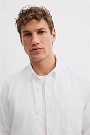 Regular Fit Australian Good Earth Cotton Oxford Shirt