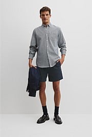 Regular Fit Micro Stripe Shirt