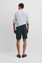 Organically Grown Linen Drawcord Short