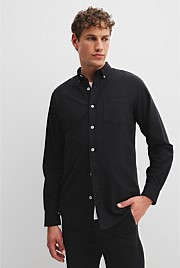 Regular Fit Australian Good Earth Cotton Oxford Shirt