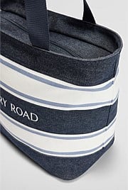 Verified Australian Cotton Harry Stripe Shopper