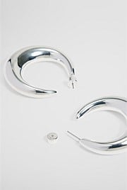 Extra Large Lunar Hoop Earring