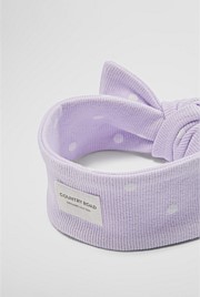 Organically Grown Cotton Rib Headband