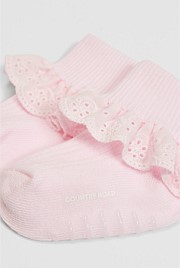 Rib Frill Sock