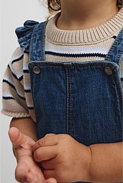 Denim Heart Overall