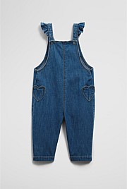 Denim Heart Overall