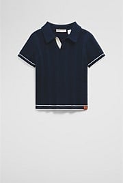 Organically Grown Cotton Knit Polo