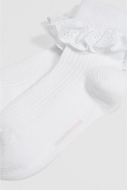 Rib Frill Sock